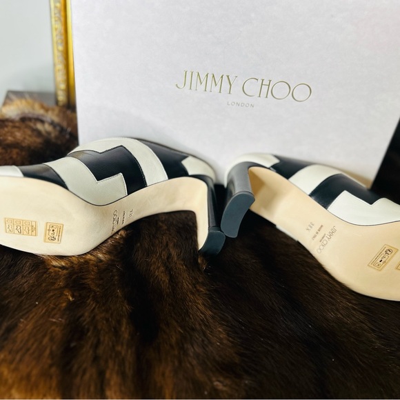 Jimmy Choo Woman’s Black Kenley 75 NWOT - Picture 5 of 6